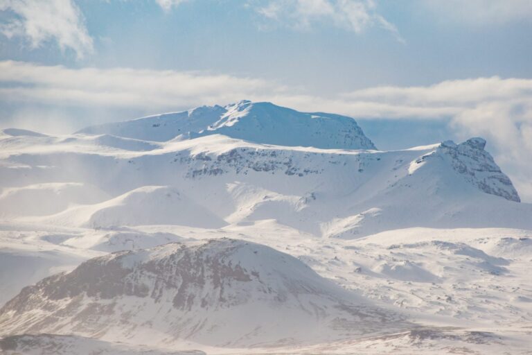 Snow on Mountains Wallpaper background (Image-Photo-Picture) full HD free download.