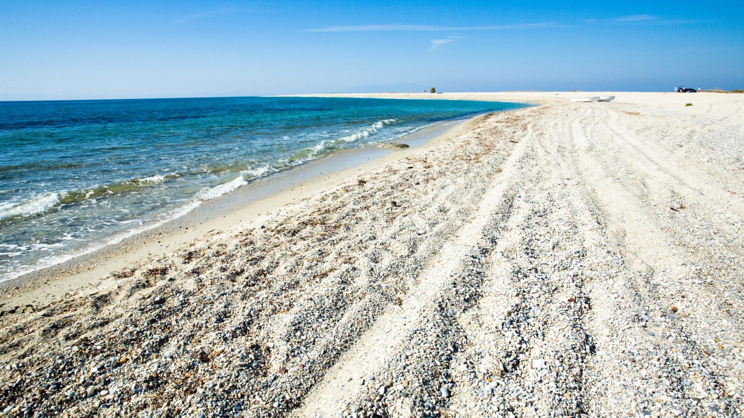 Beach white sand beautiful nature wallpaper